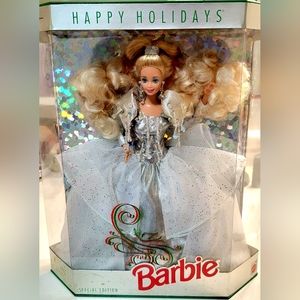 1992 Holiday Barbie, NIB. Gorgeous doll!